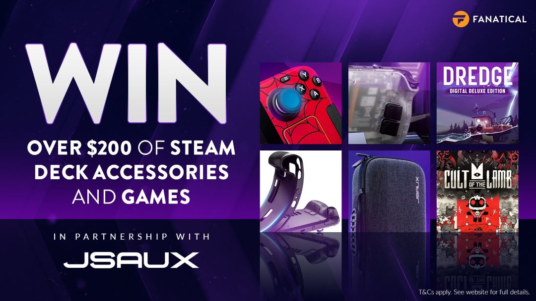 Over $200 of Steamdeck Accessories and Games Giveaway
