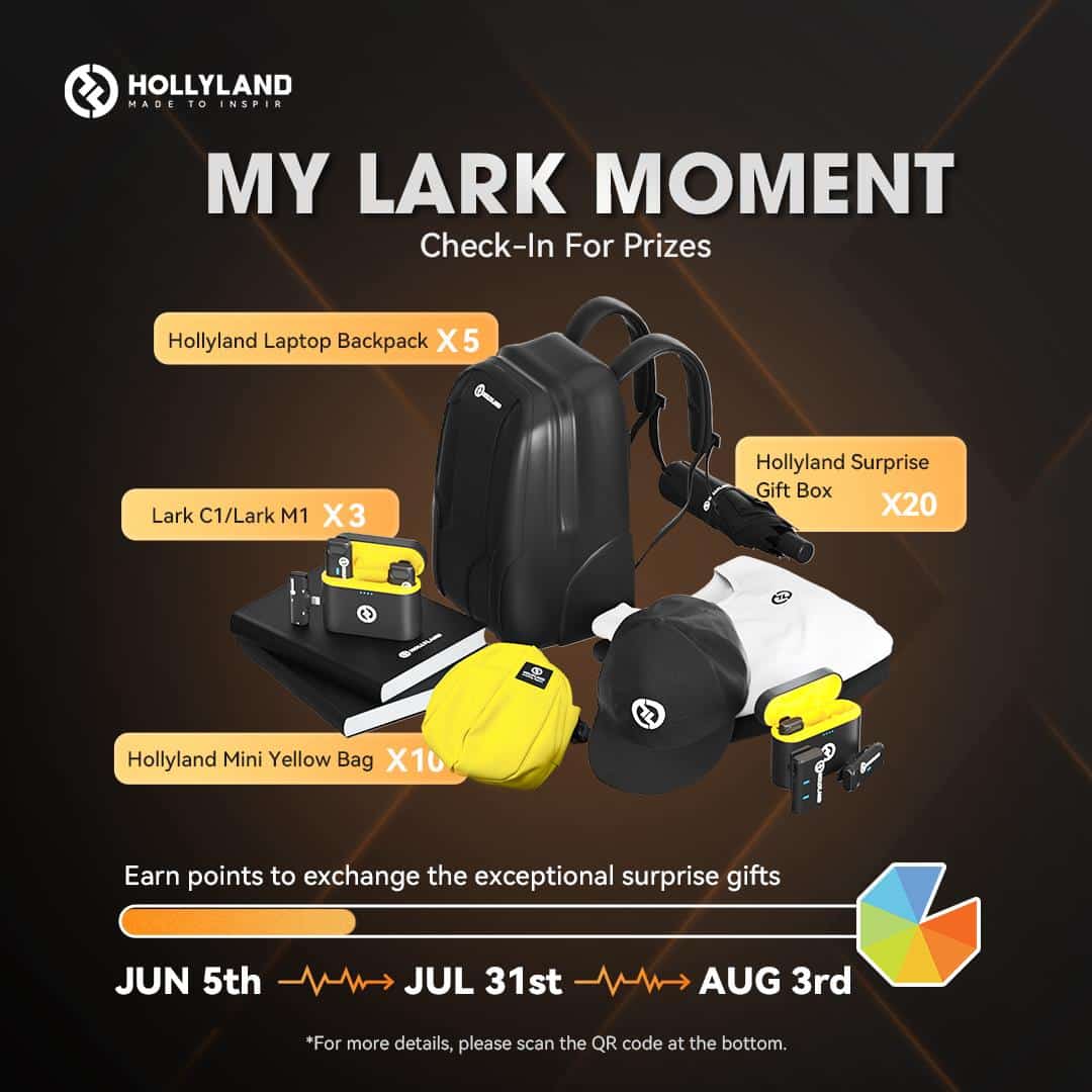 My Lark Moment Check in for Prizes Giveaway
