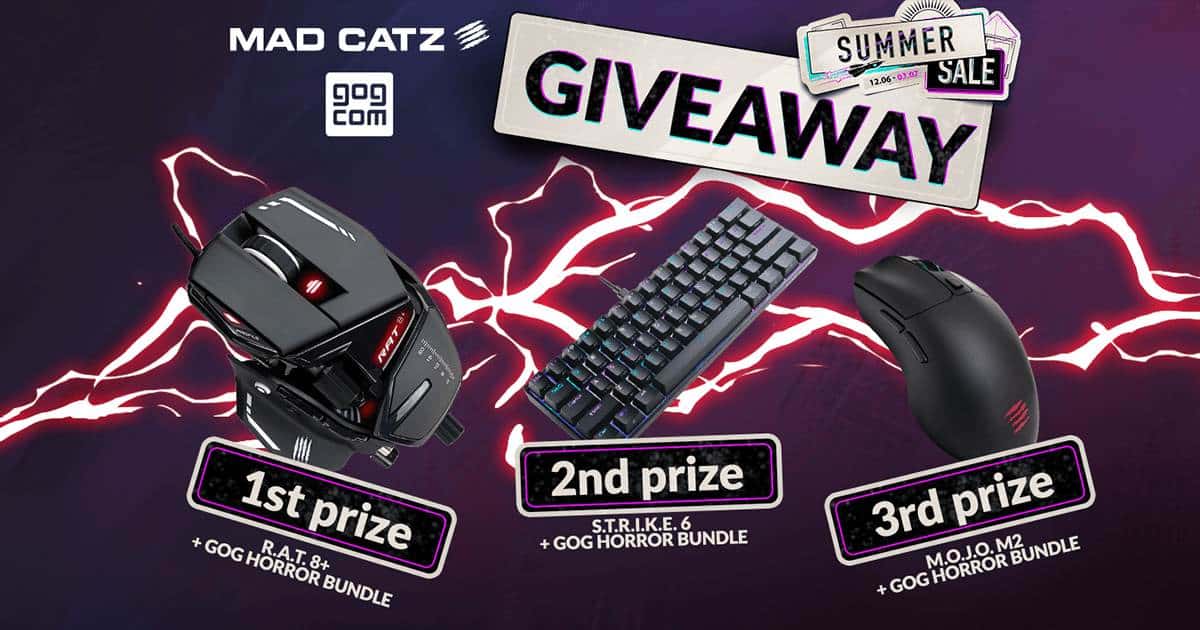 GoG x Mad Catz - Maddest Games and Gear Giveaway