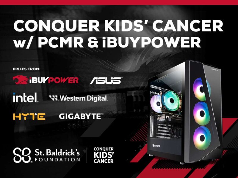 Conquer Kids Cancer with PCMR and IBuyPower Giveaway 2024