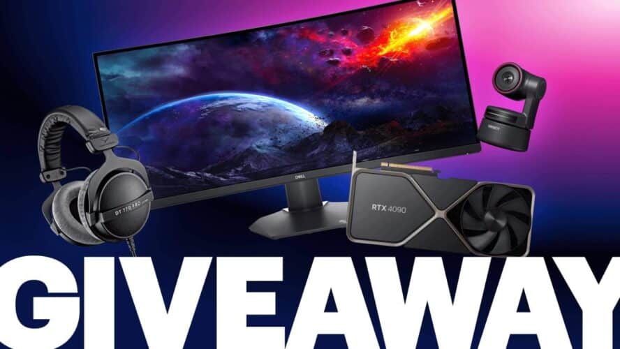 RTX 4090, Curved Monitor and Camera Giveaway