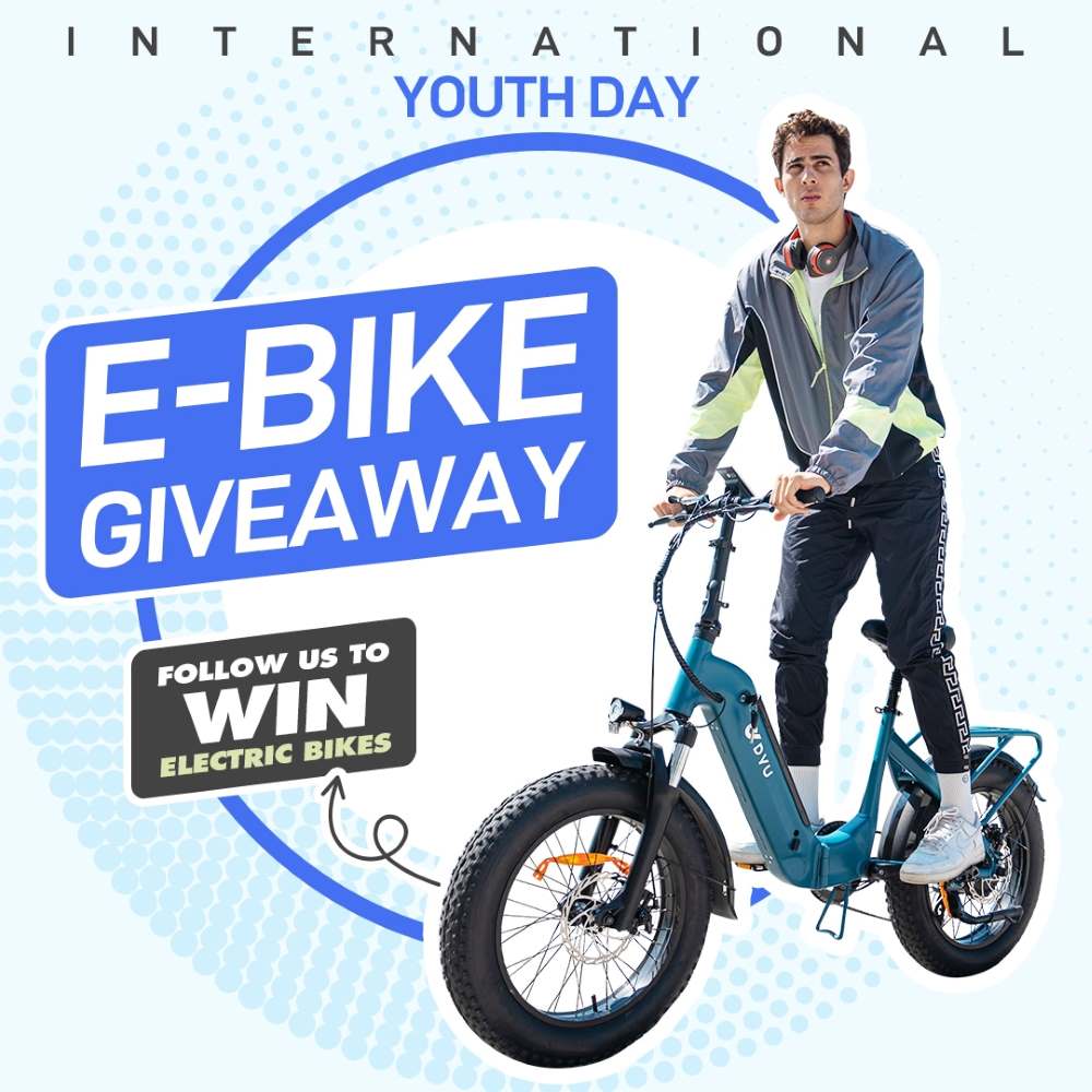 International Youth Day E-Bike Giveaway!