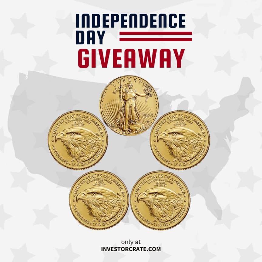 Investorcrate : American Gold Eagle Giveaway