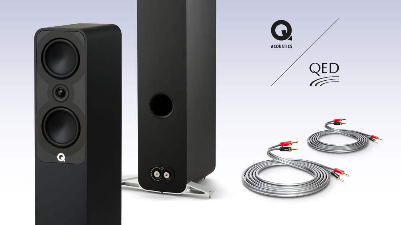 Q Acoustics 5040 Loudspeakers & QED Cables Giveaway