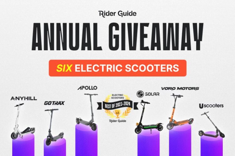 Electric Scooter Guide : 6 Electric Scooters Giveaway