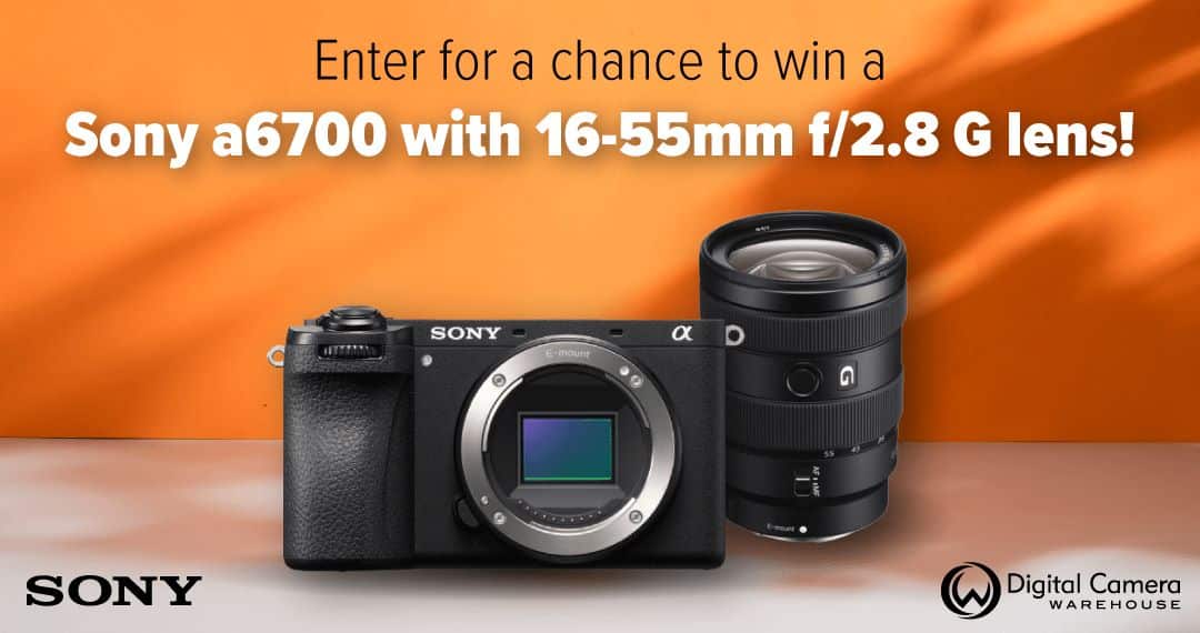 Sony A6700 with E 16-55mm f/2.8 G Lens Giveaway