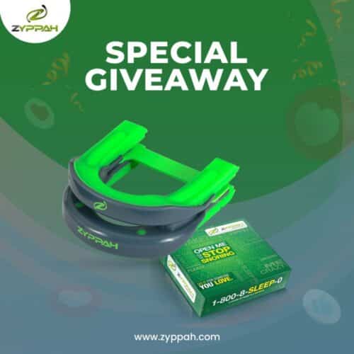 Breathe Easy with Our Zyppah Anti Snoring Giveaway