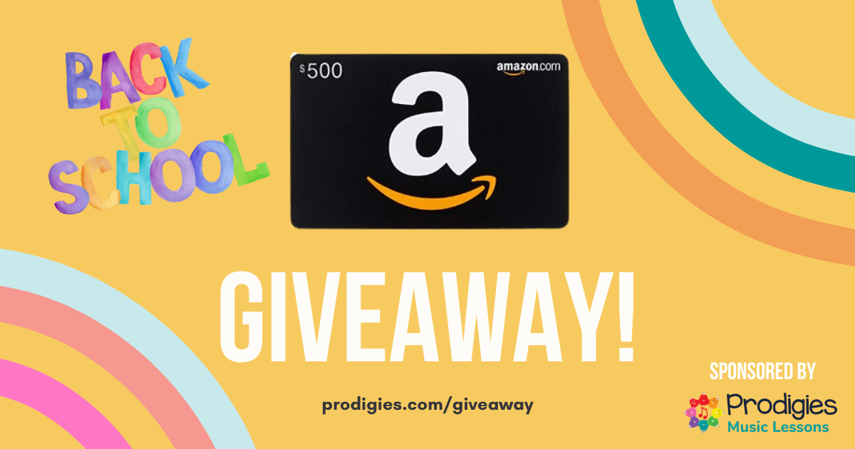 $500 Gift Card Back to School Giveaway | Prodigies