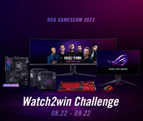 Asus ROG Gamescom 2023 Giveaway