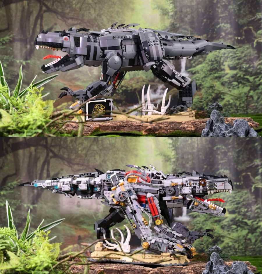 JMBricklayer Mechanical T-Rex Dinosaur Set Giveaway