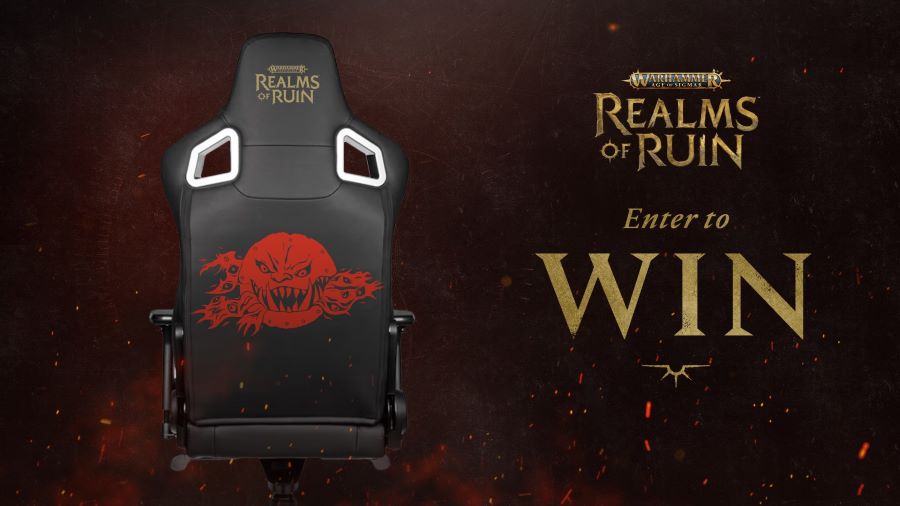 Warhammer Age of Sigmar Noblechairs Gaming Chair Giveaway