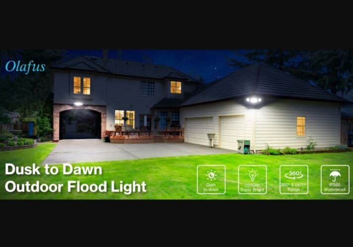 Olafus Dusk to Dawn Outdoor Lights Giveaway
