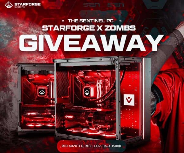 Starforge Systems RTX 4070Ti Gaming PC Giveaway