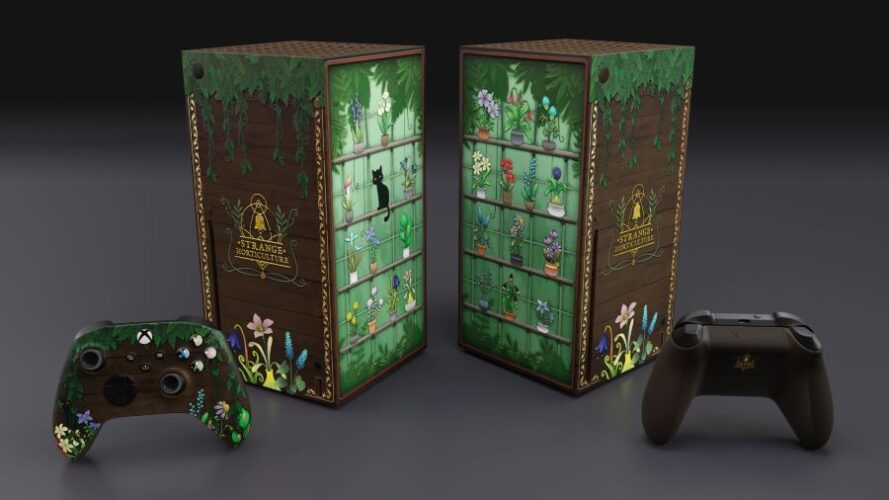 Strange Horticulture Custom Xbox Series X Giveaway