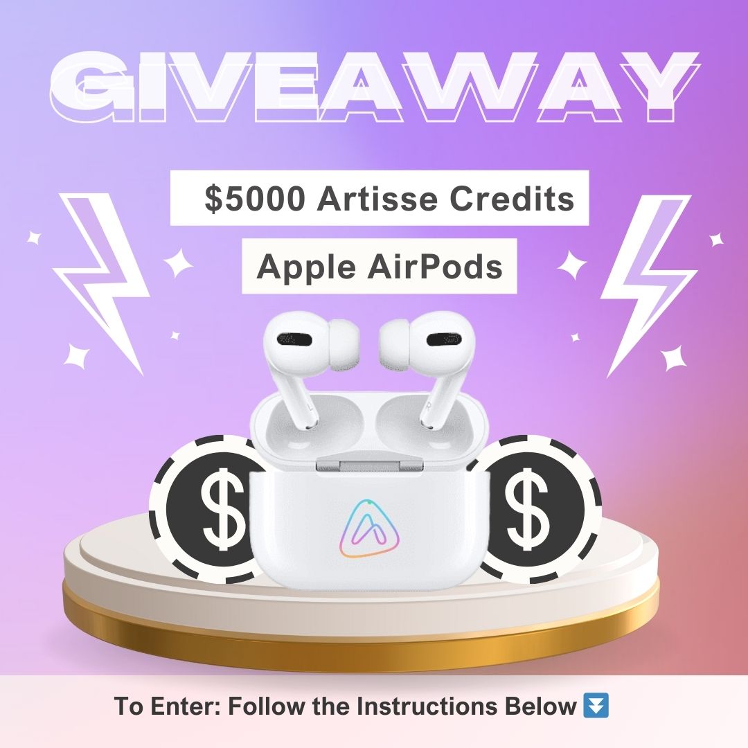 Artisse September AirPods Giveaway