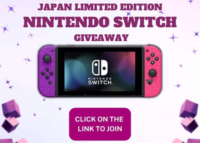 Nintendo Switch Disney TsumTsum Limited Edition Giveaway
