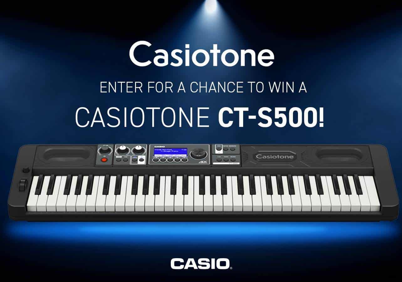 Casiotone CT-S500 Piano Giveaway