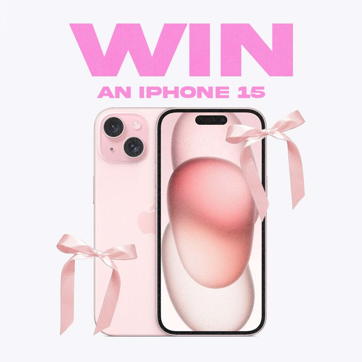 Win an Apple iPhone 15 Pro 250GB in Pink