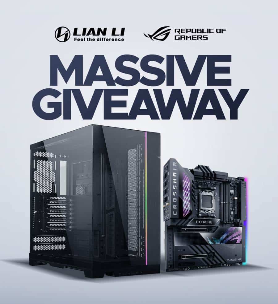 Lian Li X Asus Rog Massive Giveaway