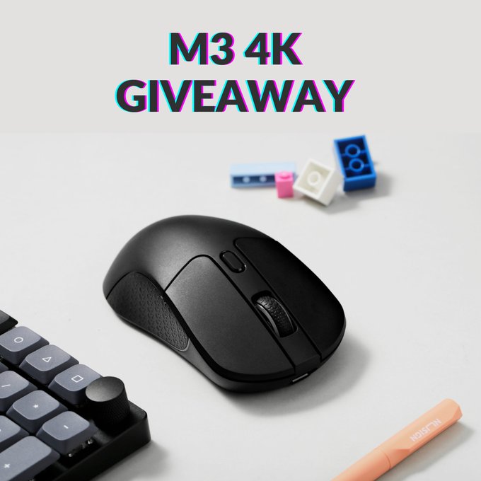 Keychron M3 4K Mouse Giveaway
