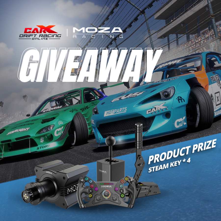 Moza Racing & CarX Technology Giveaway