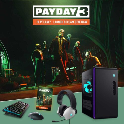 PayDay 3 - Launch Stream Giveaway, Powered by Alienware
