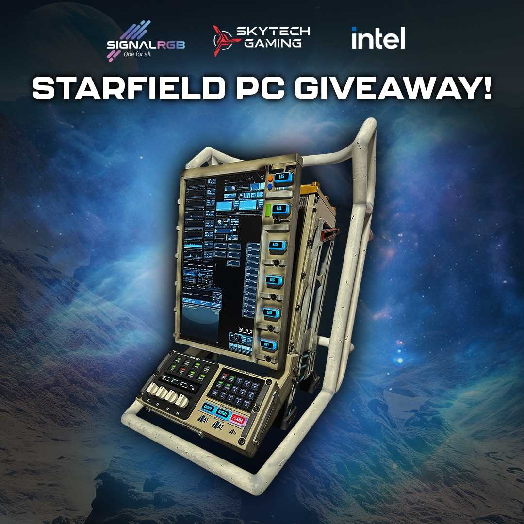 Skytech x SignalRGB Starfield Control Panel PC Giveaway