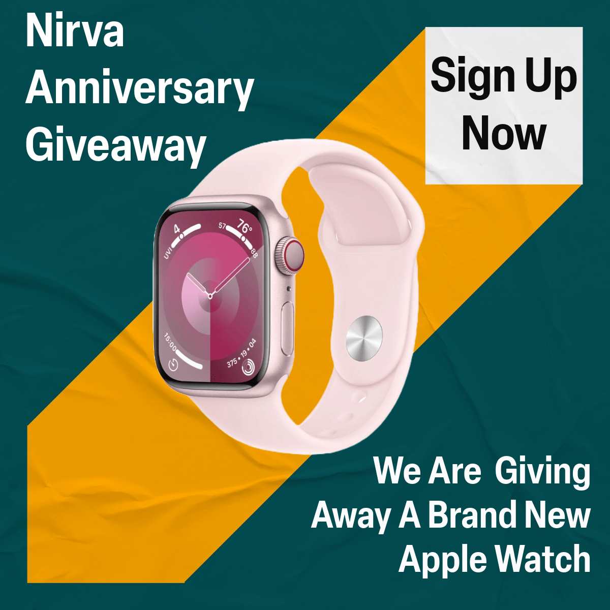 Nirva Health Anniversary Apple Watch Giveaway