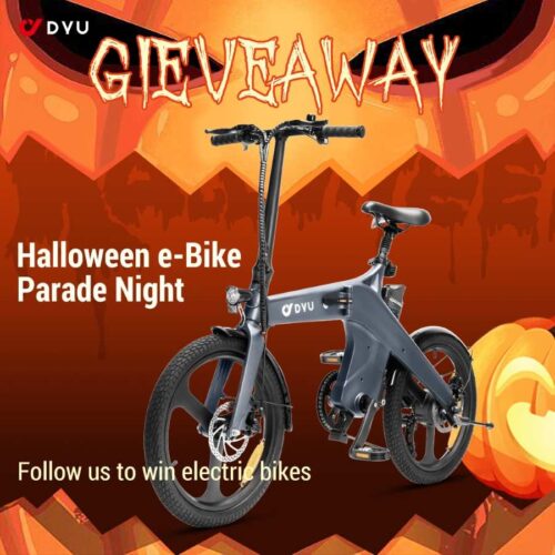 Halloween Electric Bike Parade Night Giveaway