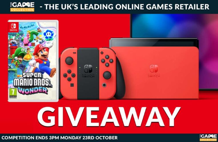 Nintendo Switch OLED and Super Mario Bros Wonder Giveaway