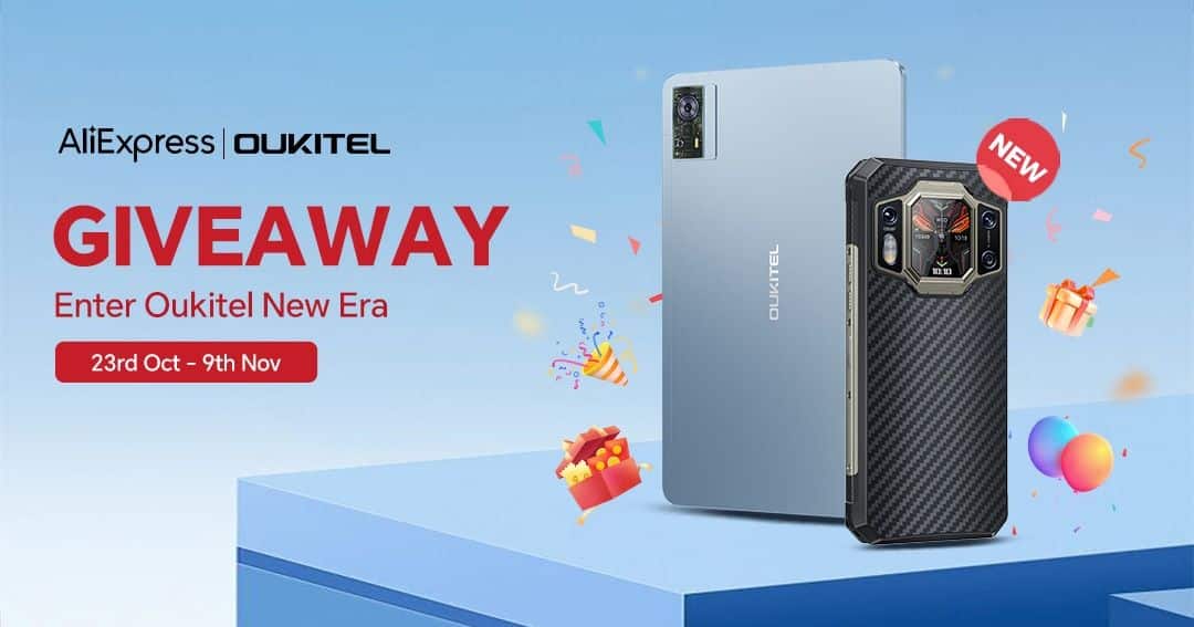 Oukitel New Era Tablet and Phone Giveaway