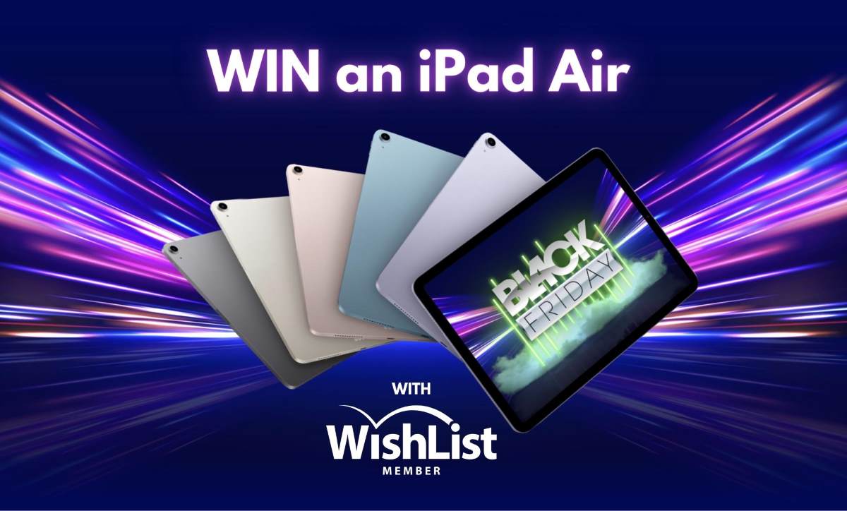 Wishlist Member Black Friday 2023 iPad Giveaway