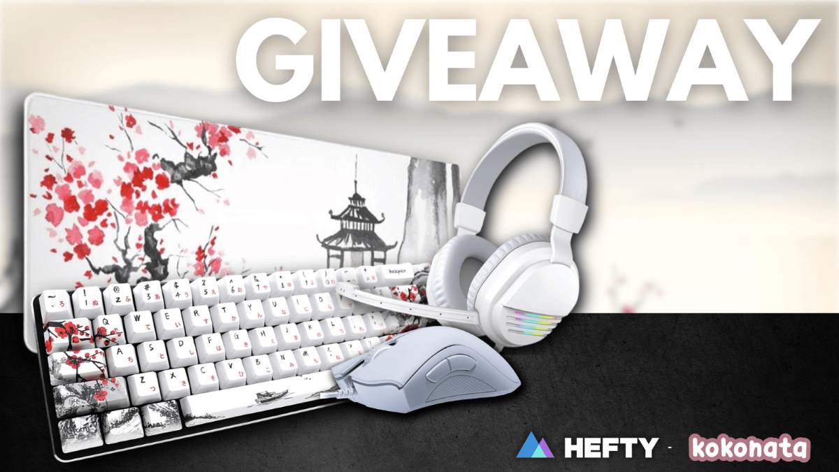 Hefty.gg Red Blossom Gaming Gears Giveaway
