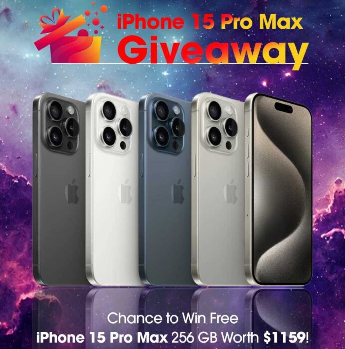 Hamilton Devices Free iPhone 15 Pro Max Giveaway 2024