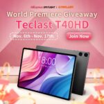Aliexpress World Premiere Giveaway | T40HD Tablet
