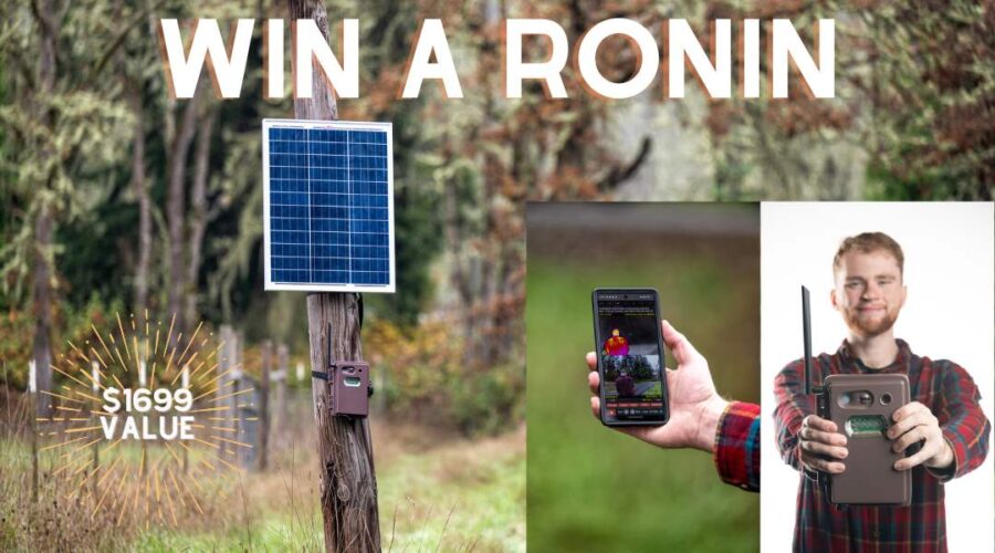 Win a Ronin Trail Camera Kit Giveaway