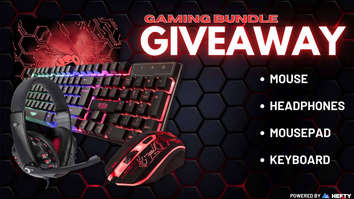 Hefty.gg's Gaming Bundle Giveaway 2024