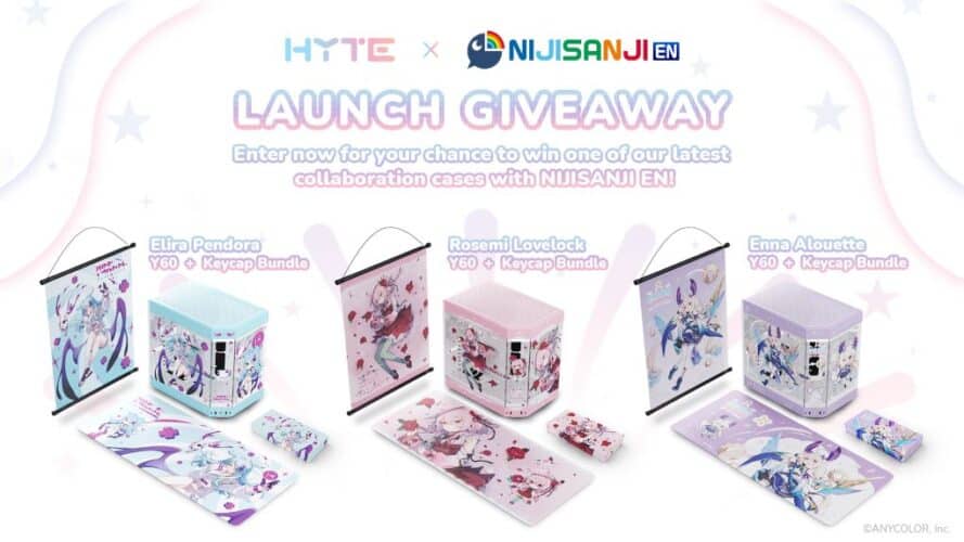 Hyte x Nijisanji En Launch Giveaway