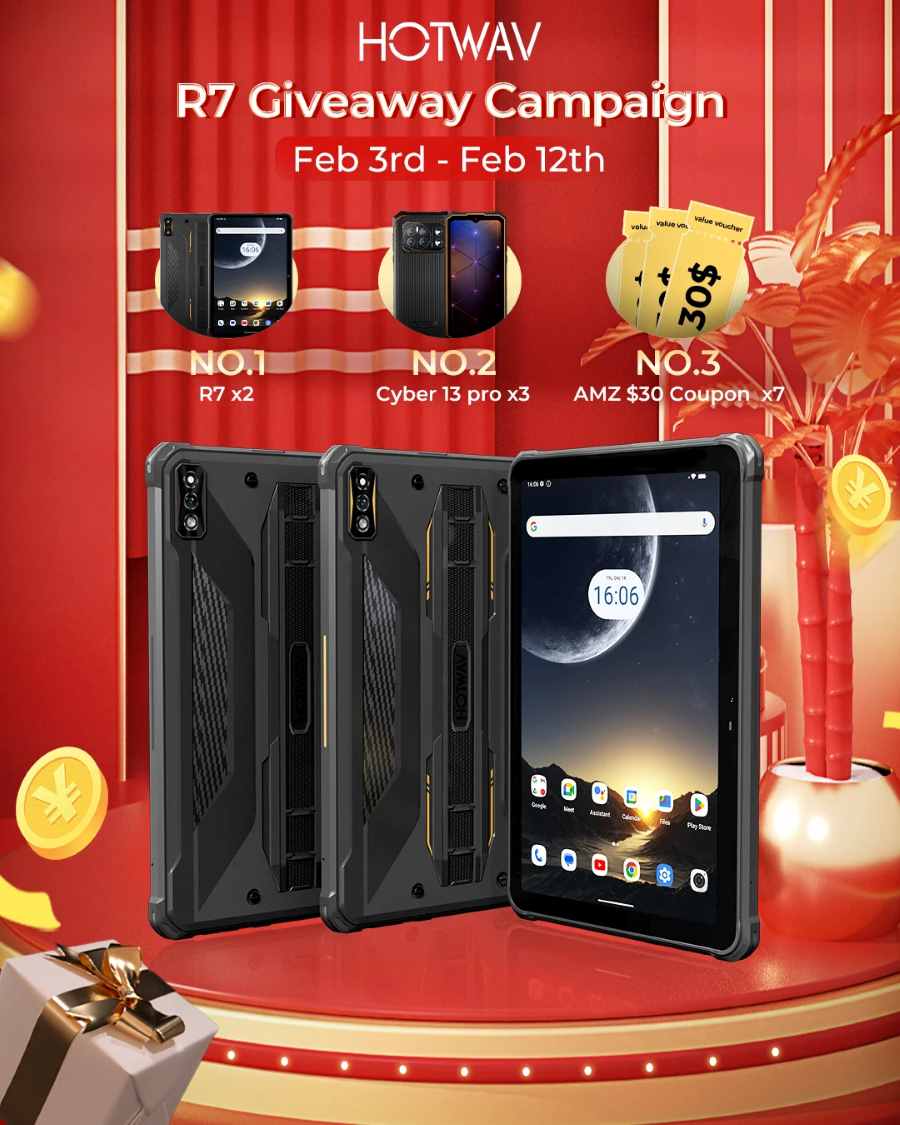 Hotwav R7 Smartphone Giveaway Campaign