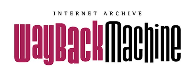 browse and archive websites using the Wayback Machine