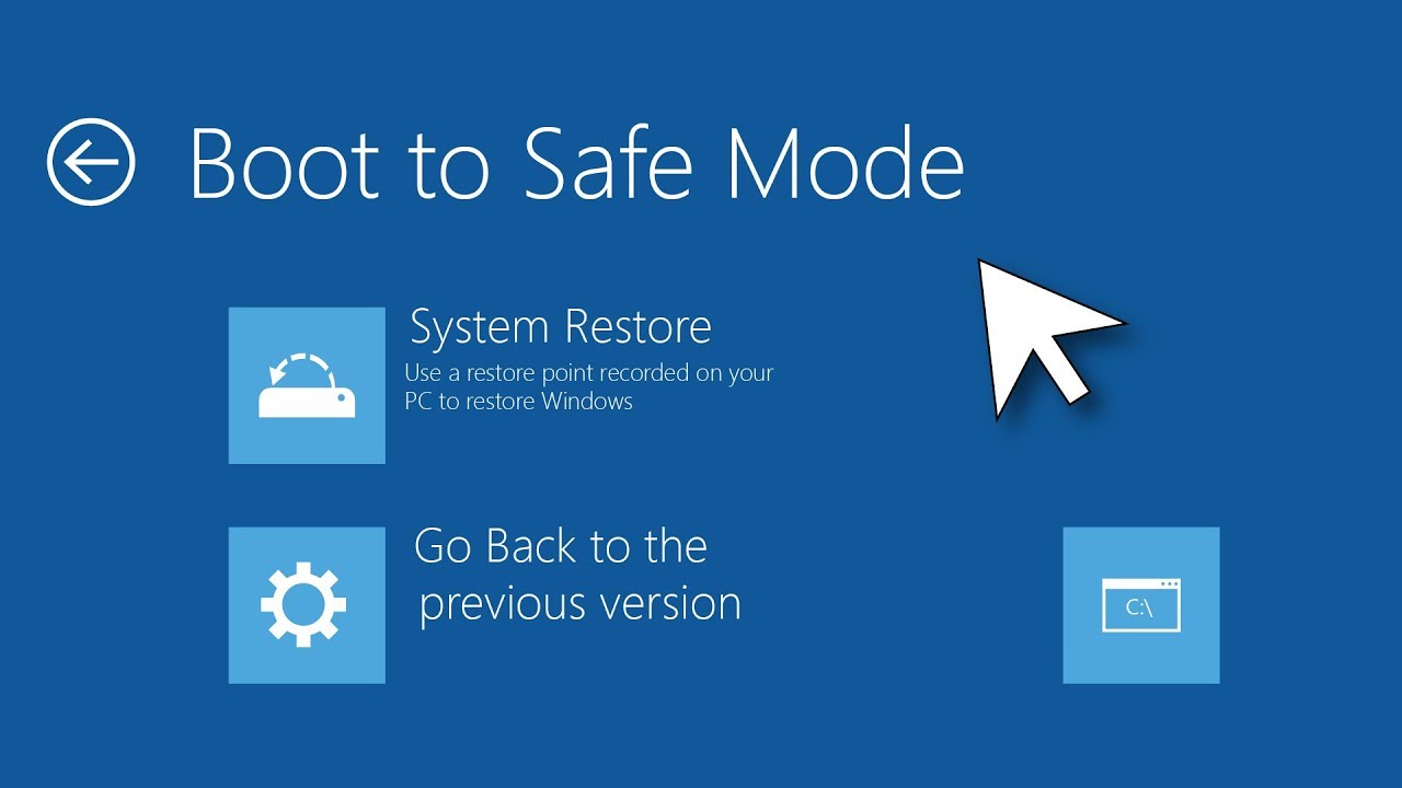Boot Windows in Safe Mode