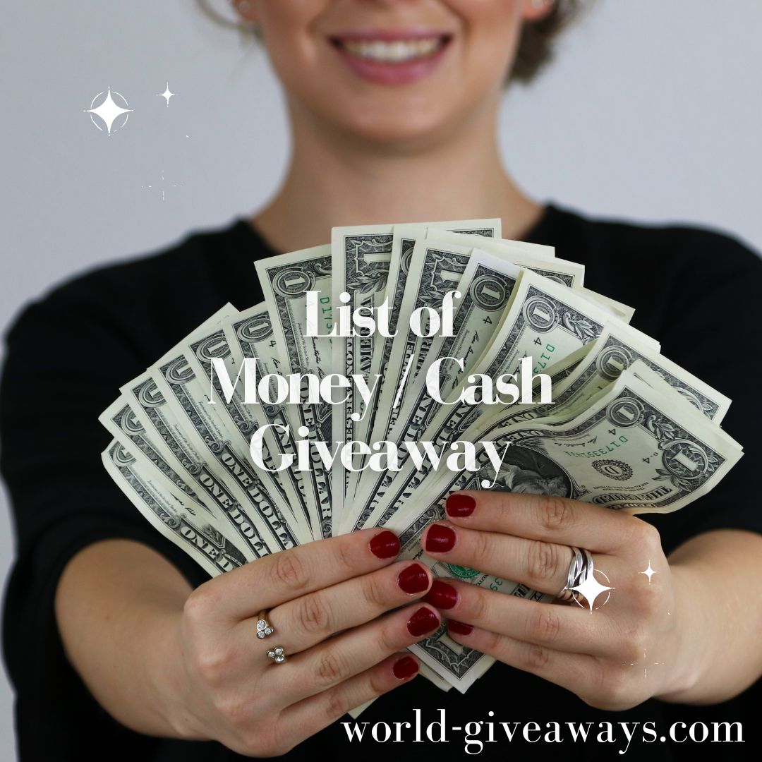 List of Money Giveaway 2024