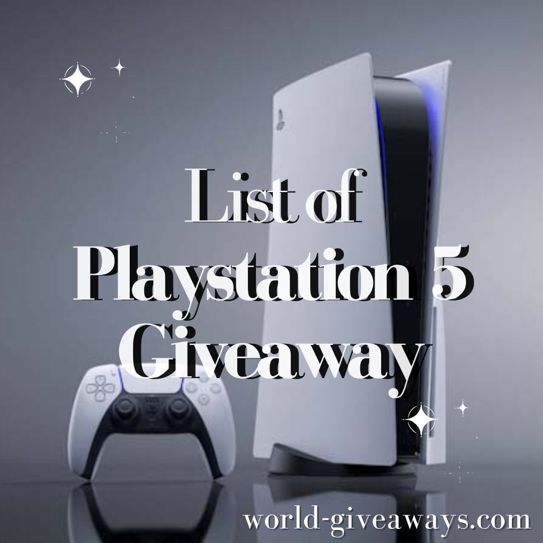 List of Playstation 5 (PS5) Giveaway 2024