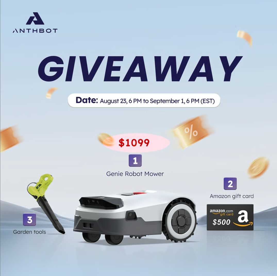 Genie Robot Mower Giveaway