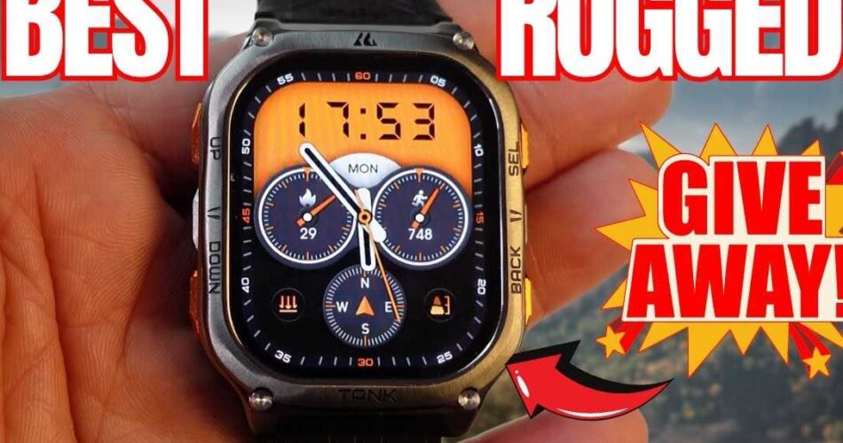 Kospet Tank M3 Ultra Smart Watch Giveaway