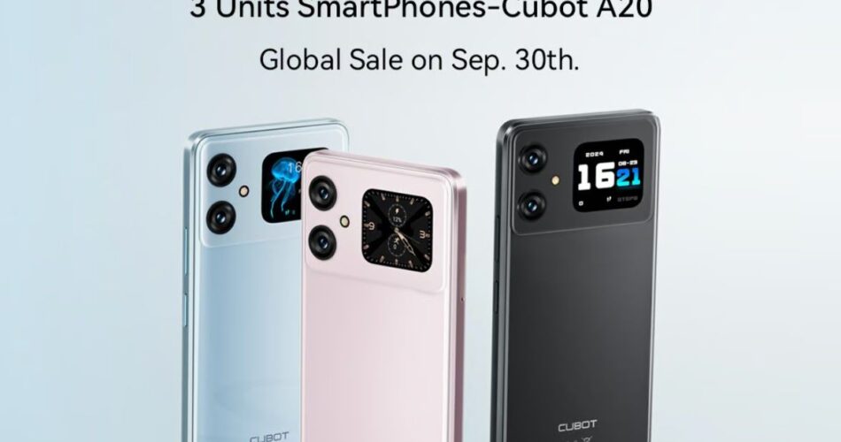 Cubot A20 Smartphone Global Sale Giveaway