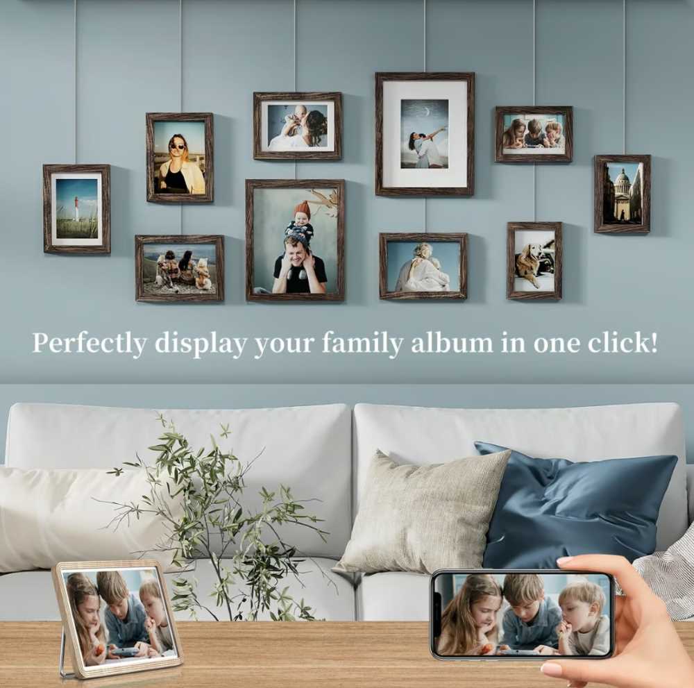 Win the World's First 10-Screen Digital Photo Frame Kit