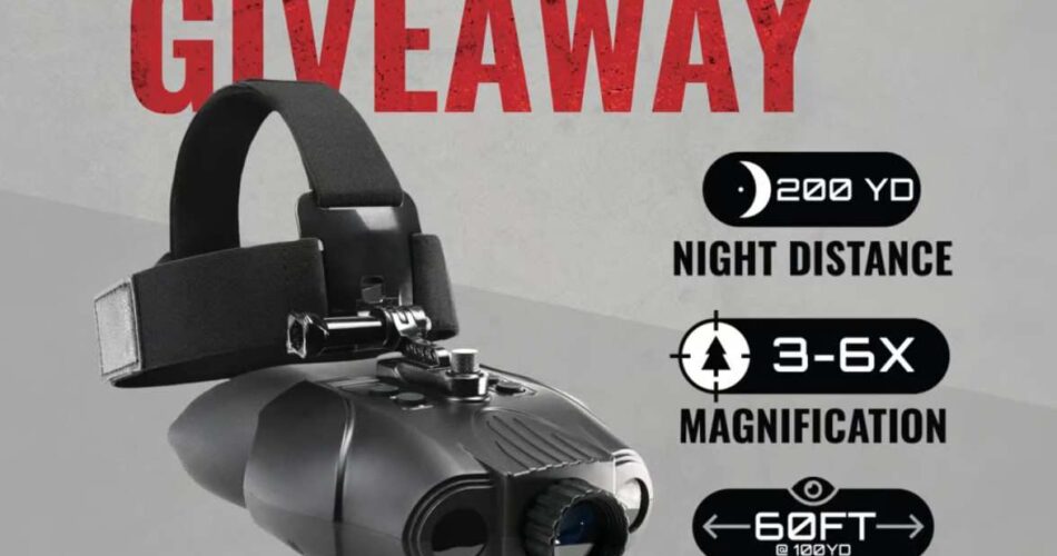 Phantom 50 Night Vision Binoculars Giveaway