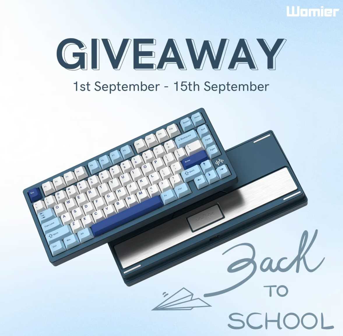 Womier Mechanical Keyboard RD75 Giveaway