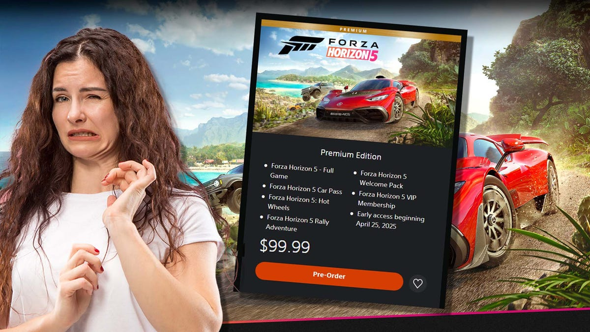 Forza Horizon 5 Pioneers Bizarre New Form Of Early Access Garbage On PS5